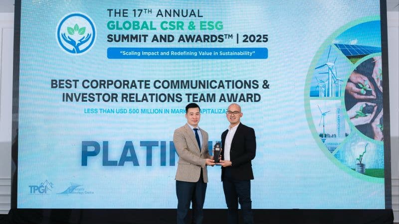 Best Corporate Communications and Investor Relations Team